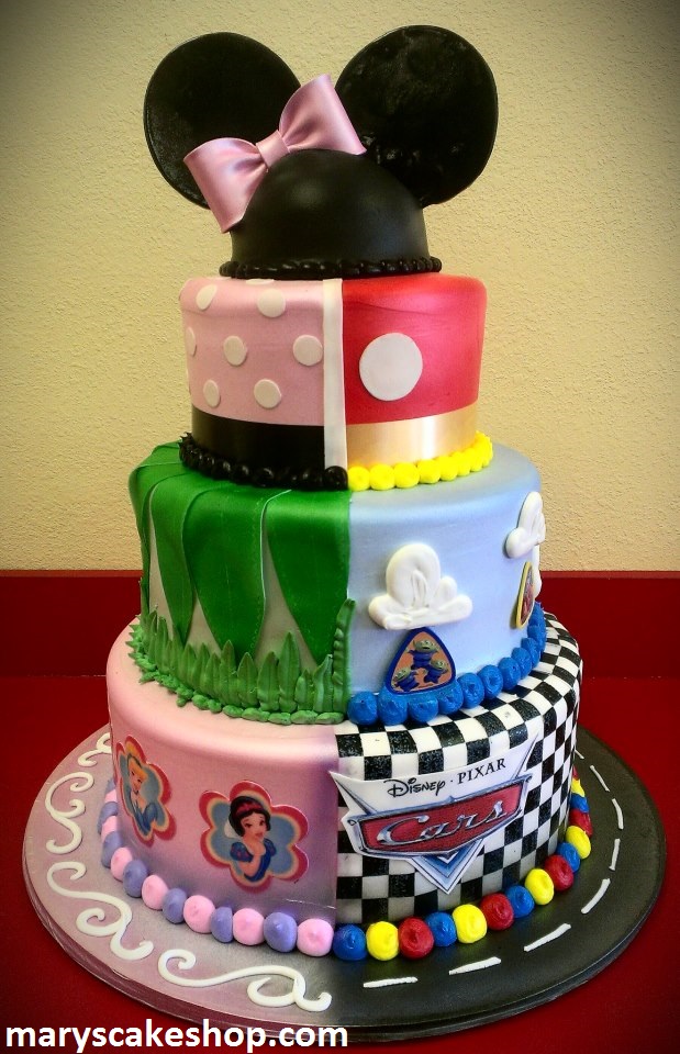 Disney Boys Birthday Cake