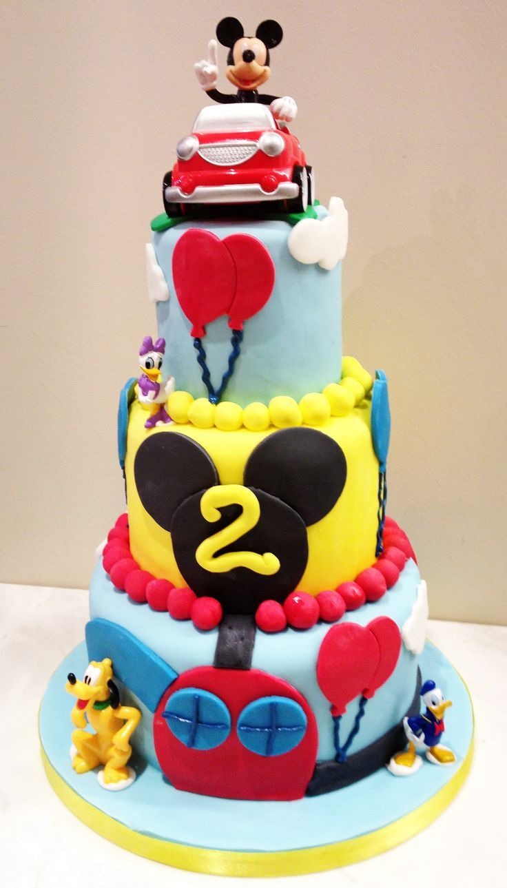 Disney Boys Birthday Cake