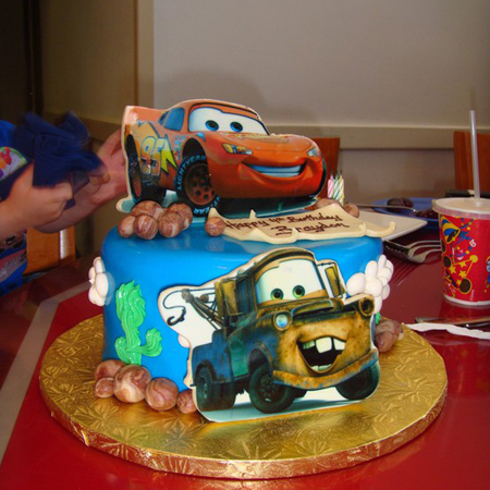 Disney Cars Birthday Cake for Boys