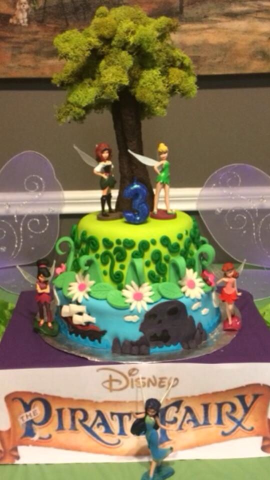 Disney Pirate Fairy Cake