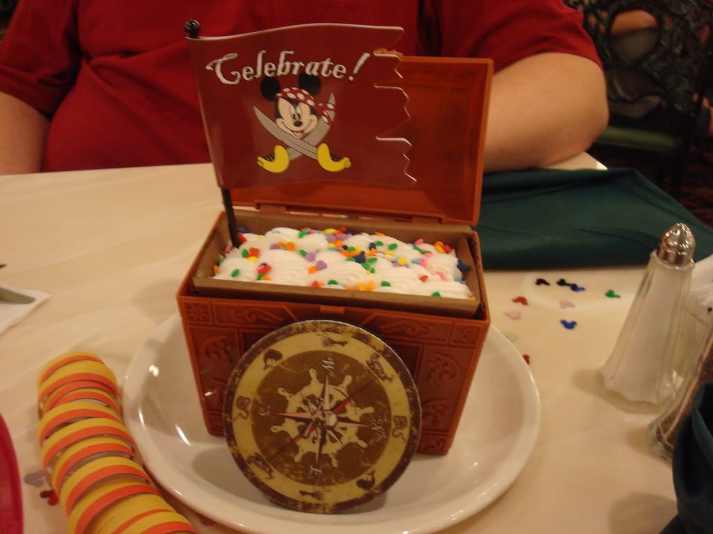 Disney Pirate Treasure Chest Cake