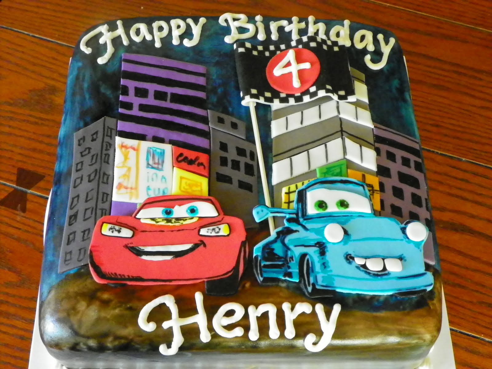 Disney Pixar Cars Cake Ideas