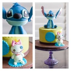 Disney Stitch Birthday Cake