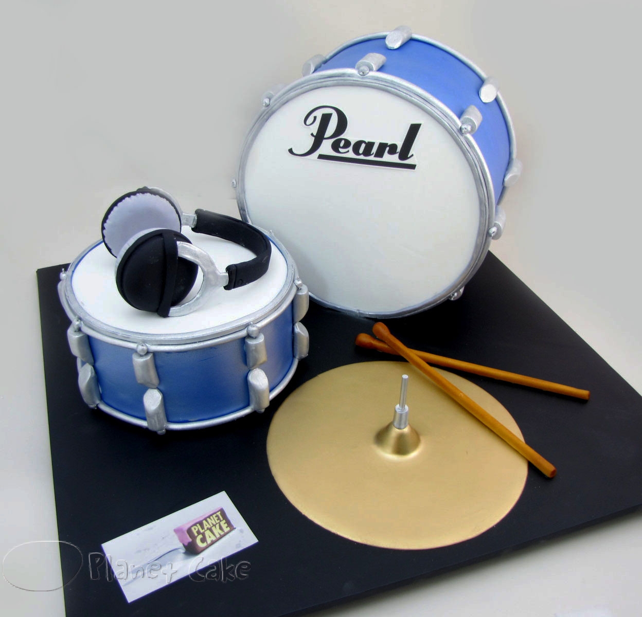 Drum Set Cake