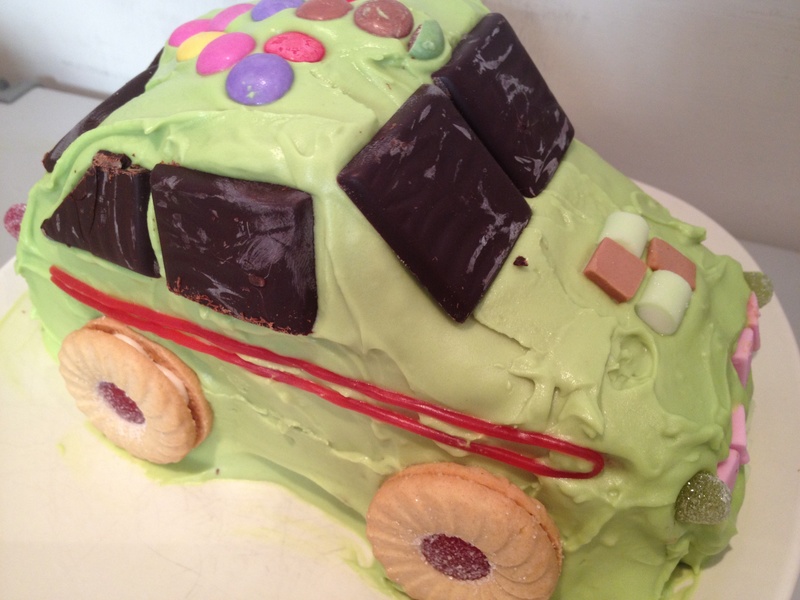 Easy Car Birthday Cake