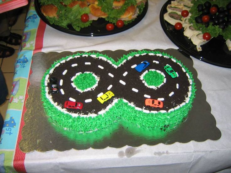 Figure 8 Race Track Cake