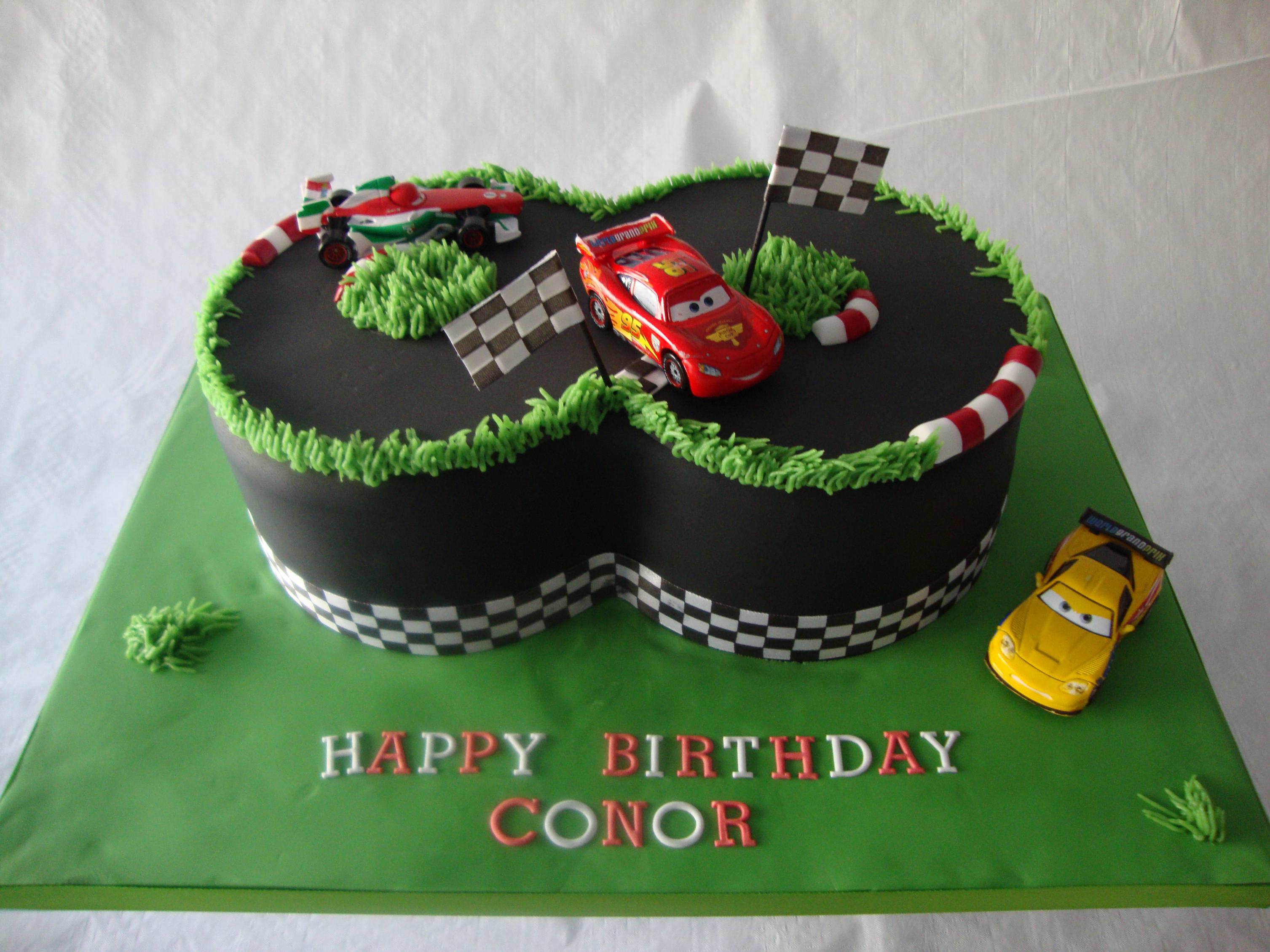 Figure 8 Race Track Cake