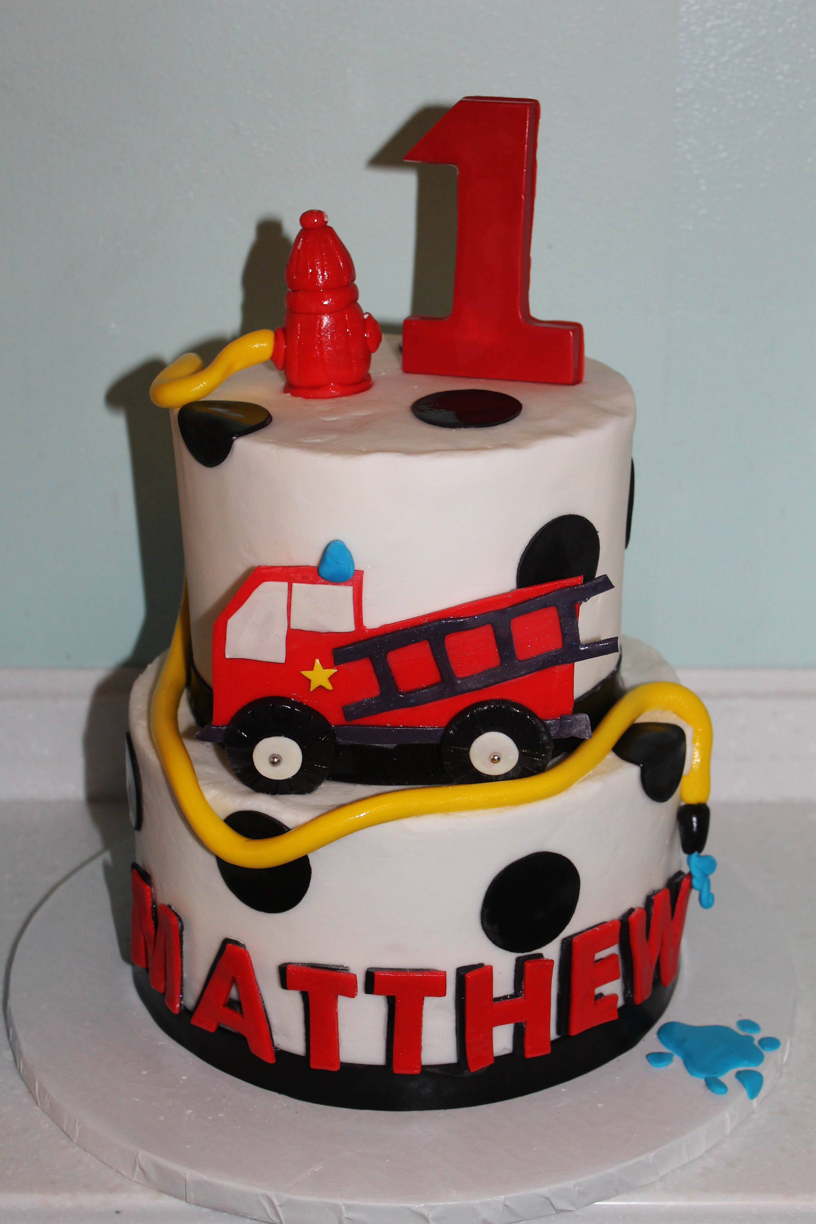 Fire Truck Birthday Cake Ideas