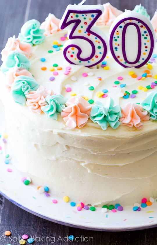 Funfetti Layer Birthday Cake