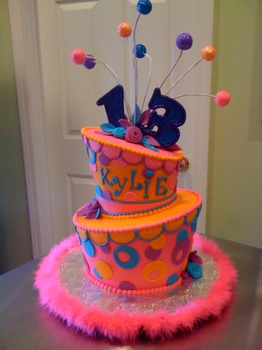 Girls 13th Birthday Cake Ideas