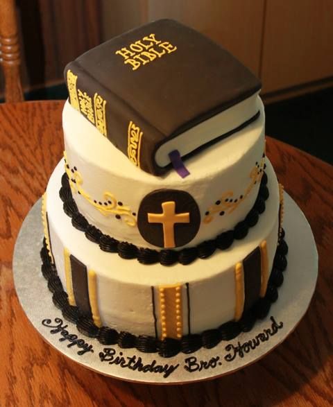 9 Photos of 40th Birthday Bible Cakes