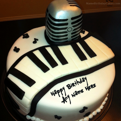 Happy Birthday Cake Images for Musicians