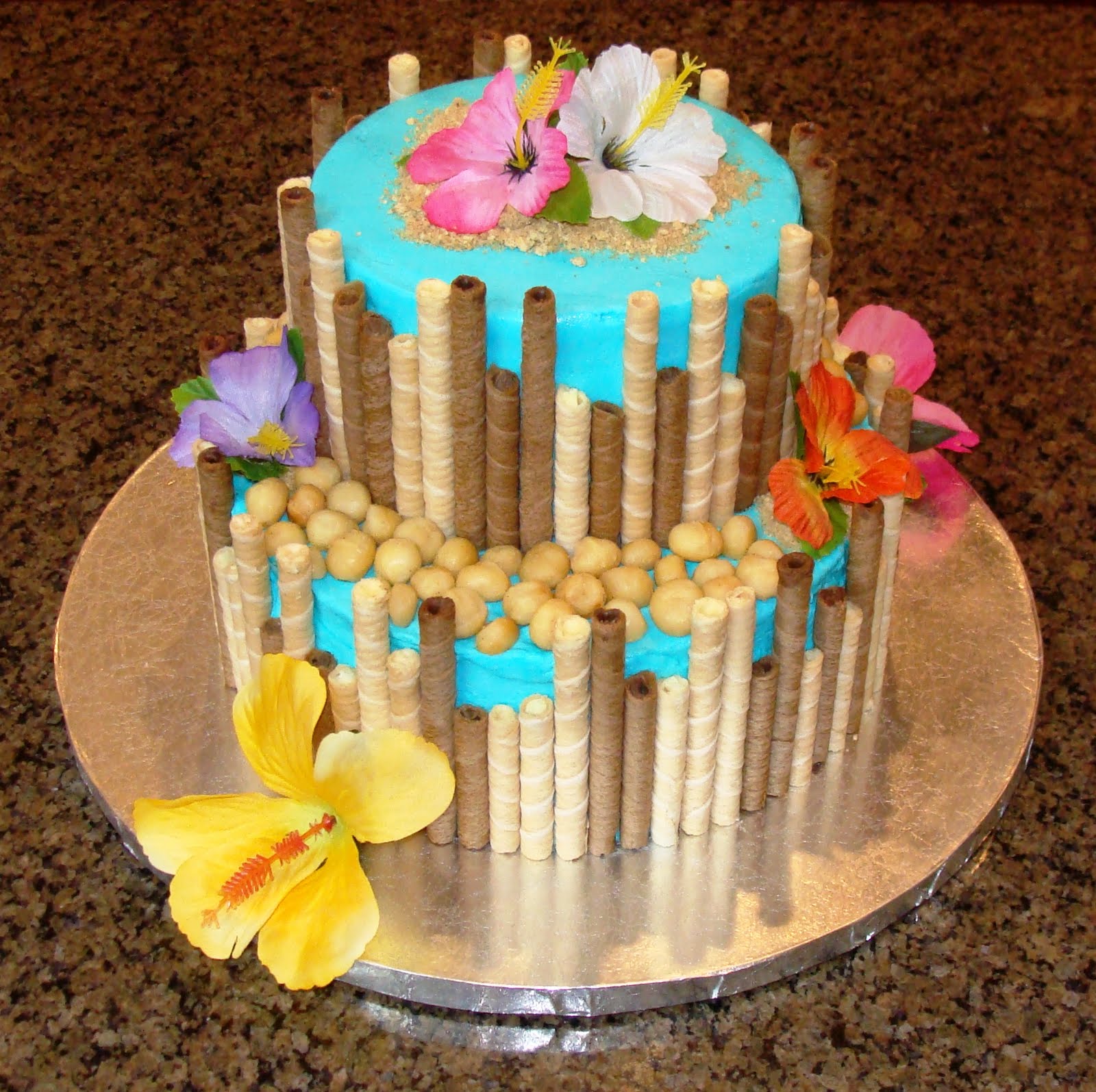 Hawaiian Themed Cake Ideas