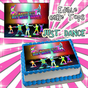 Just Dance Birthday Cake