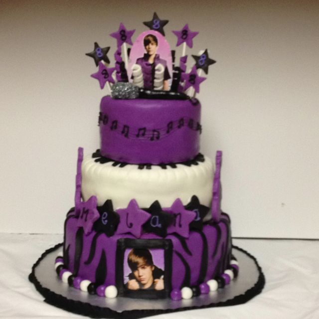 Justin Bieber Birthday Cake