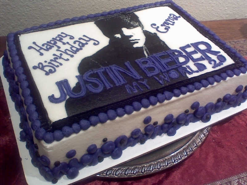 13 Photos of Justin Bieber Happy Birthday Cakes