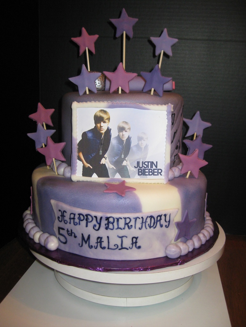 Justin Bieber Happy Birthday Cake