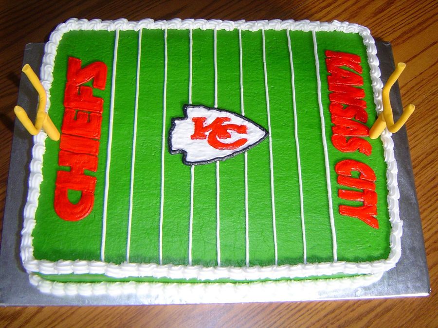 Kansas City Chiefs Birthday Cake