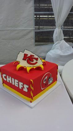 Kansas City Chiefs Birthday Cake