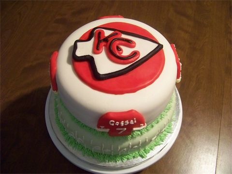 Kansas City Chiefs Birthday Cake