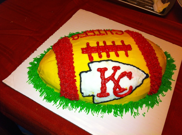 Kansas City Chiefs Birthday Cake