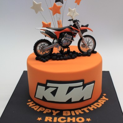 KTM Birthday Cake