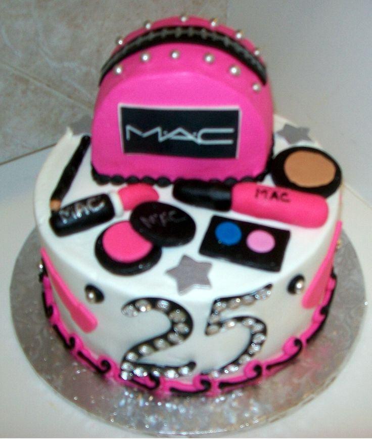 Makeup Birthday Cake