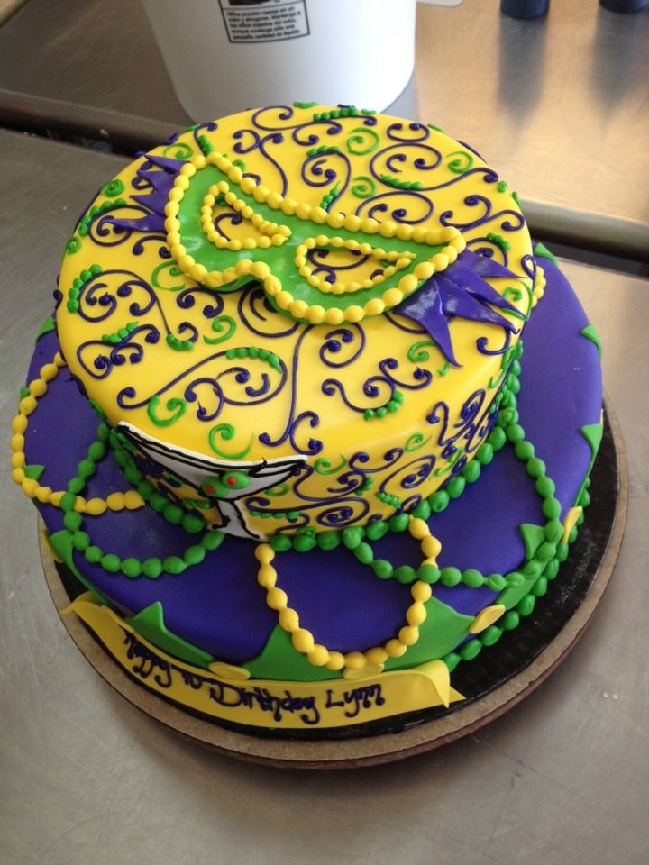 Mardi Gras Cake Ideas