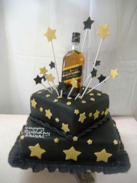 Masculine Birthday Cake