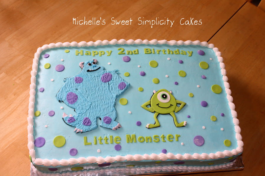 Monsters Inc Cake