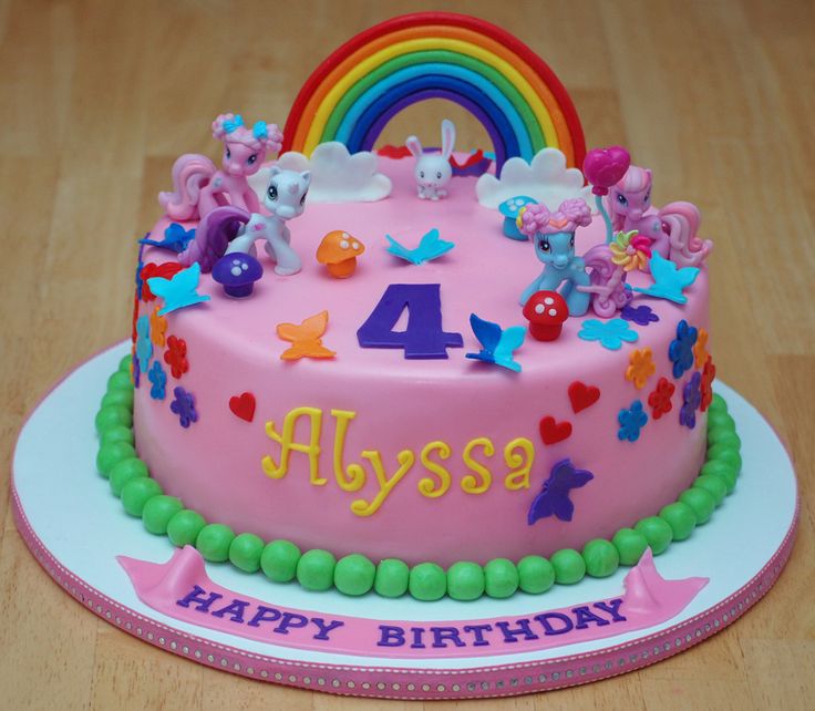 My Little Pony Birthday Cake Walmart