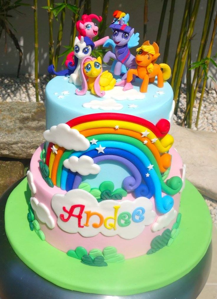 My Little Pony Birthday Cake