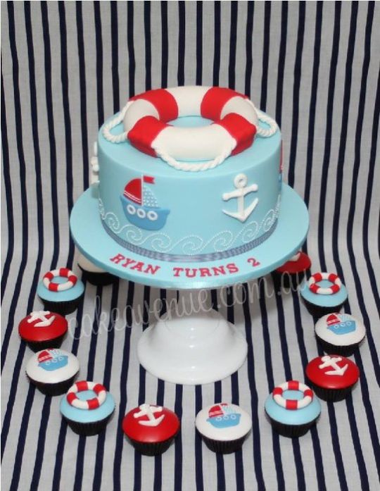 Nautical Cake Decorations