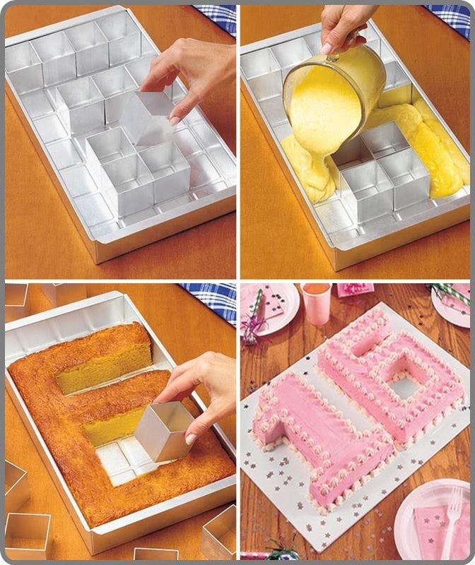 Number Cake Pans