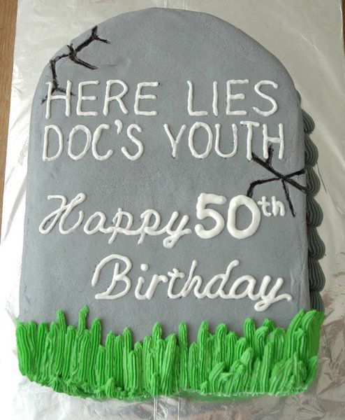 Over the Hill 50th Birthday Cake Ideas