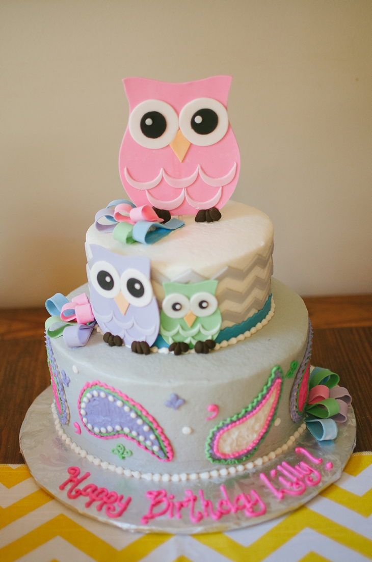 Owl Themed 2nd Birthday