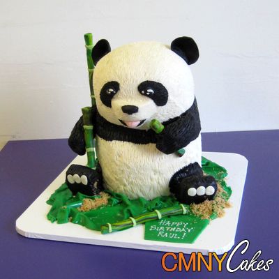 Panda Birthday Cake