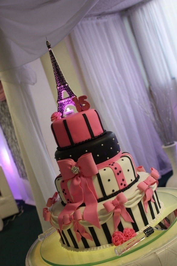 Paris Themed Birthday Cake Ideas