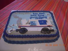 Post Office Retirement Cake