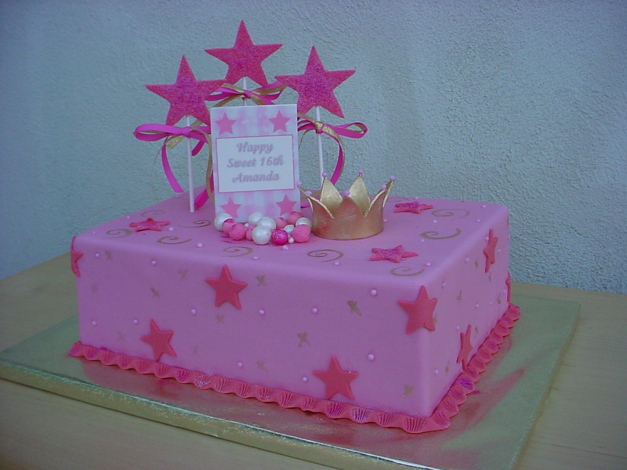 Princess Baby Shower Sheet Cakes