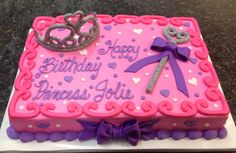 Princess Sheet Cake