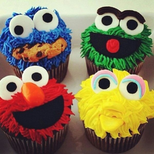 Sesame Street Cupcakes