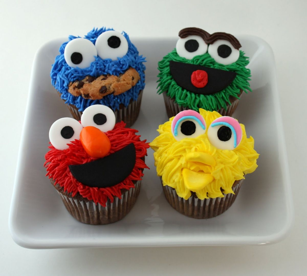 Sesame Street Cupcakes