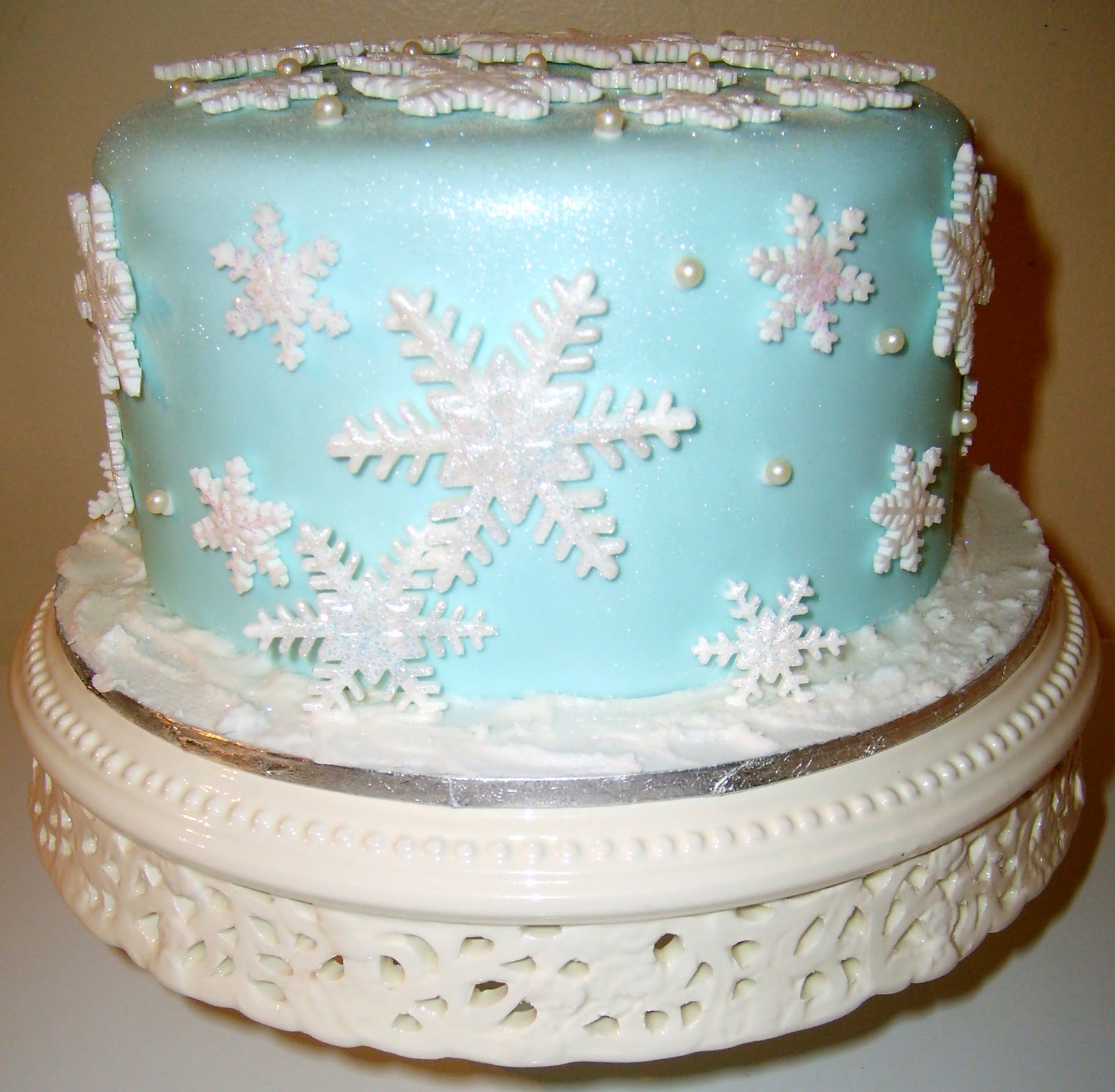 Snowflake Cake