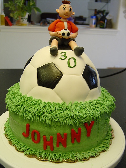 Soccer Birthday Cake