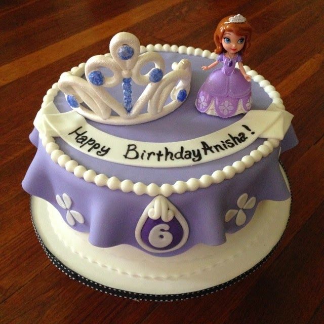 Sofia the First Birthday Cake Ideas