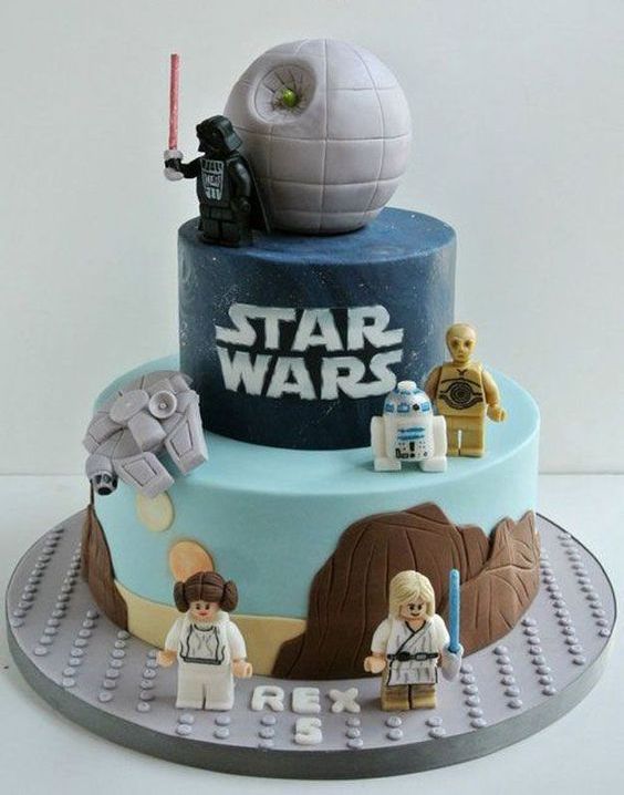 Star Wars Birthday Cake