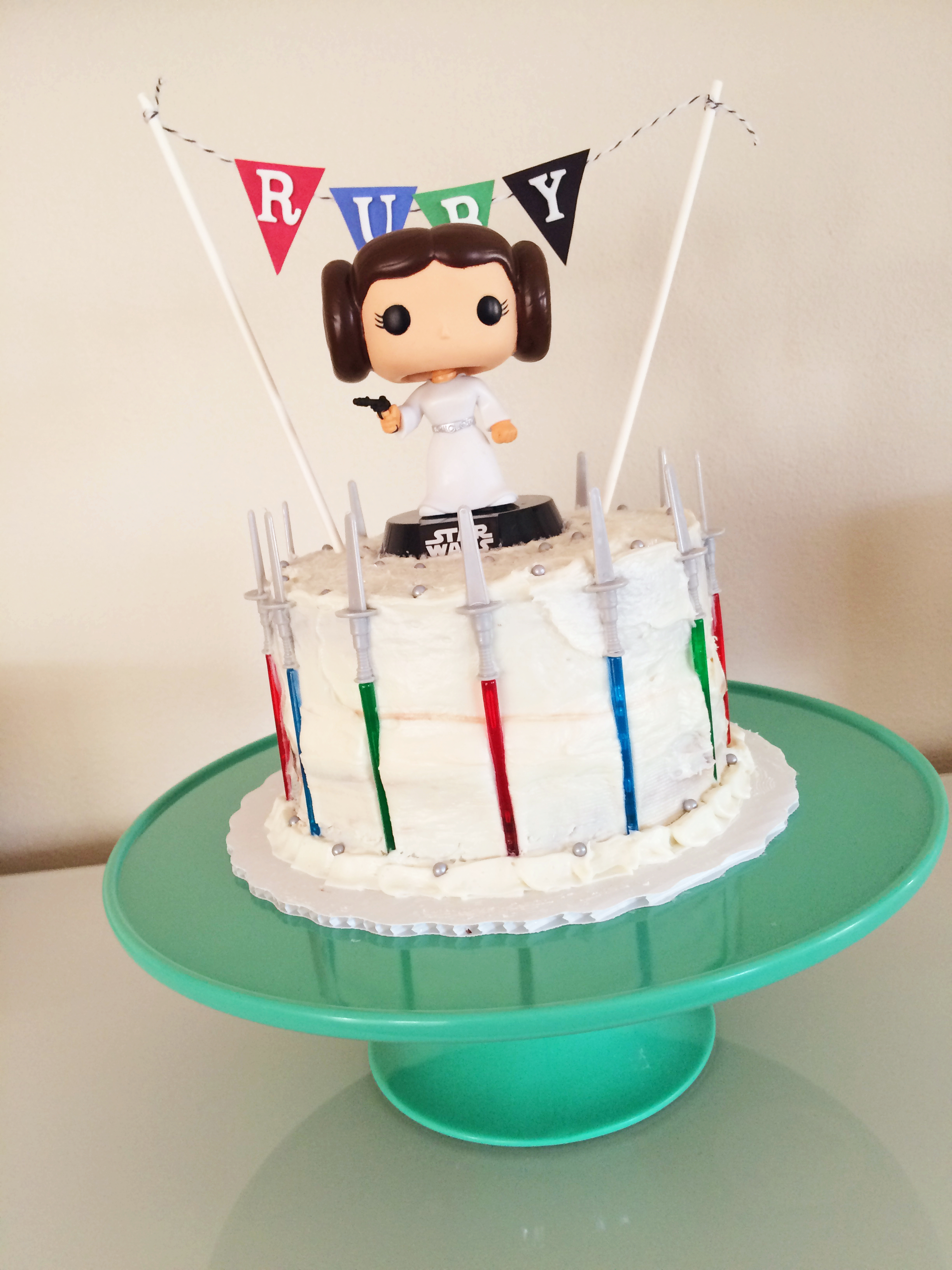 Star Wars Princess Leia Birthday Cake