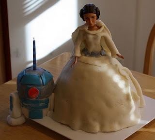 Star Wars Princess Leia Birthday Cake