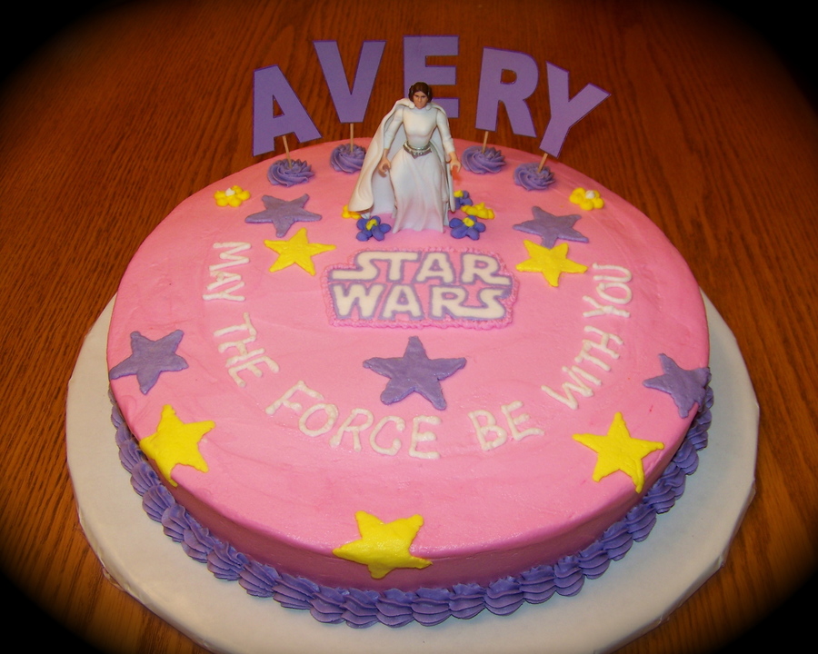 Star Wars Princess Leia Cake